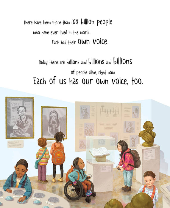 A Voice Like Yours Picture Book