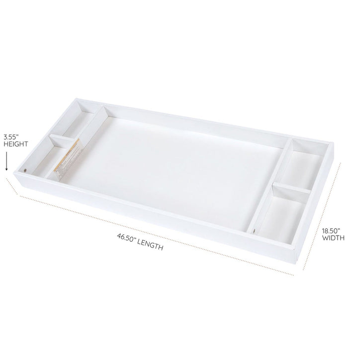 dadada Changing Tray for Soho, Chicago and Domino Dressers (48" Painted Changing Tray)