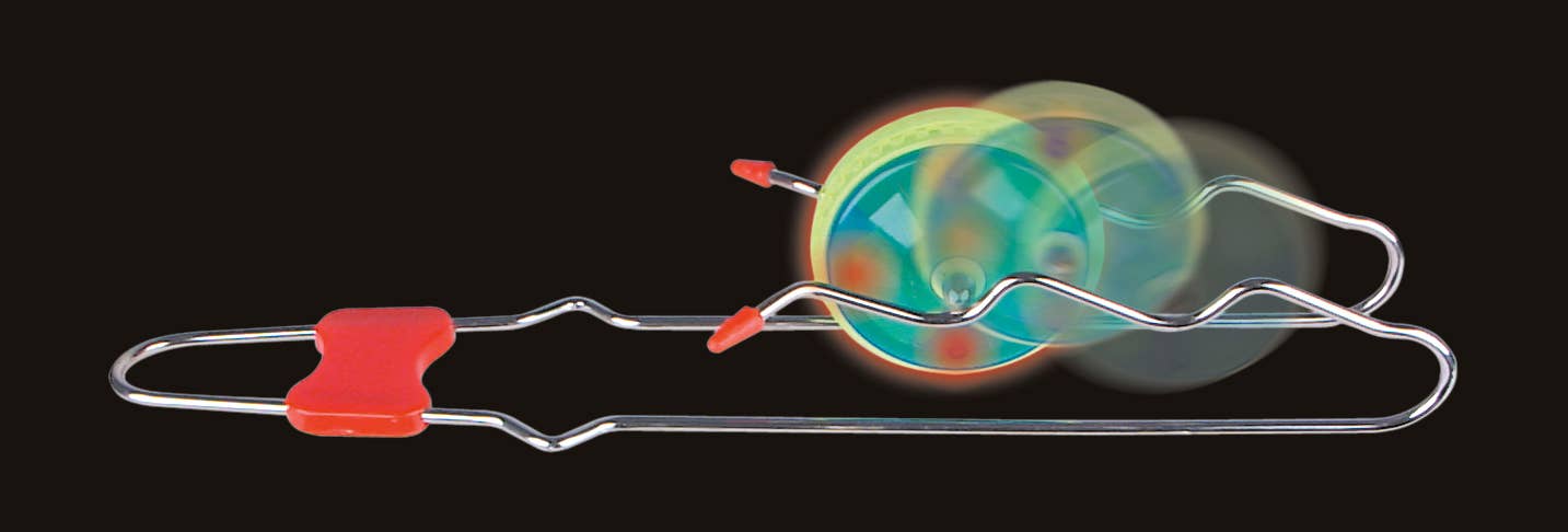 Toysmith Light-Up Rail Twirler (Blue/Green)