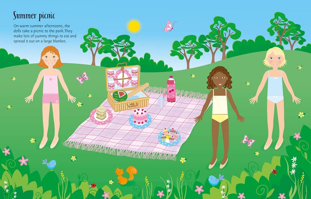Sticker Dolly Dressing Dolls : Usborne