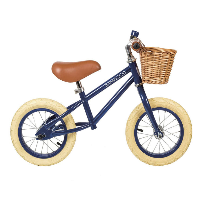 BANWOOD BALANCE BIKE FIRST GO VINTAGE - NAVY