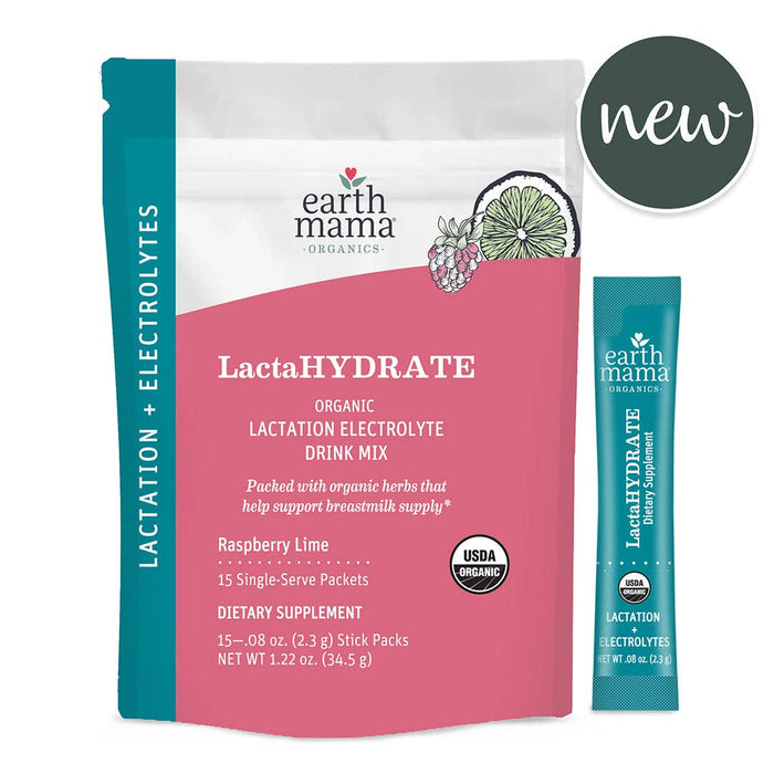 LactaHYDRATE Organic Lactation Electrolyte Drink Mix