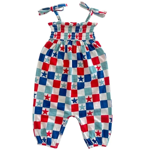 SIIX Organic Smocked Jumpsuit