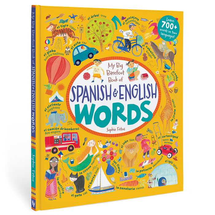 My Big Barefoot Book of Spanish and English Words