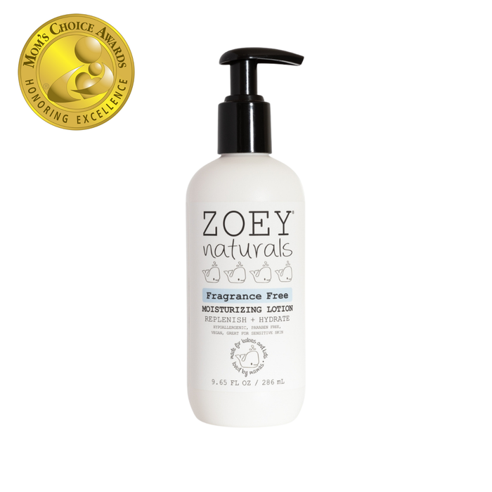 Zoey Naturals Fragrance Free Moisturizing Lotion - 9.65oz
