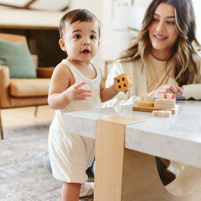 Quick Change Terry Romper - Cloud