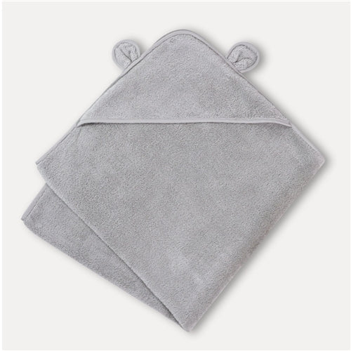 Natemia Organic Cotton Hooded Towel for Babies and Toddlers