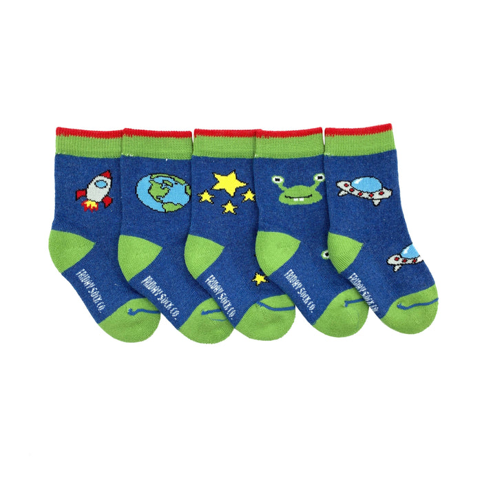 Baby Space Socks: 3M - 1YR