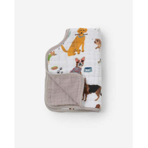 Little Unicorn Cotton Muslin Burp Cloth