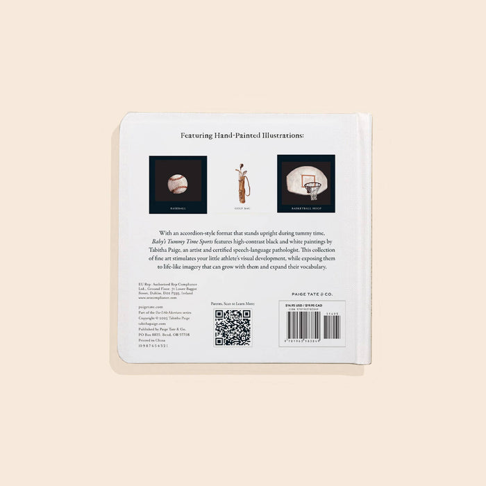 Baby's Tummy Time Sports: A Sports Board Book for Babies