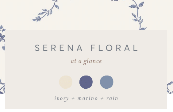 Colored Organics Pearl Petal Sleeve Bodysuit -Serena Floral / Rain