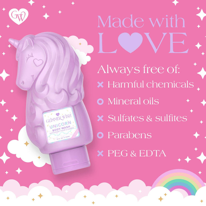 Unicorn Body Wash— Fragrance Free & Dye Free