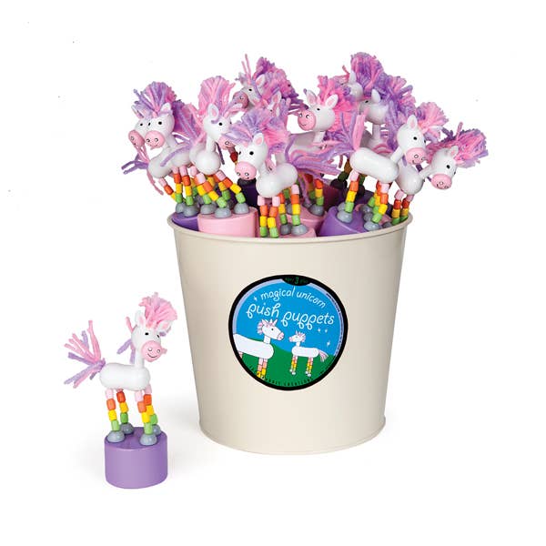 Jack Rabbit Creations Unicorn Push Puppets
