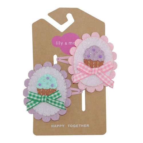 Lily and Momo Hair Clip 2pk