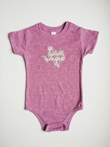 Vermont Tribe Texas Baby Bodysuit