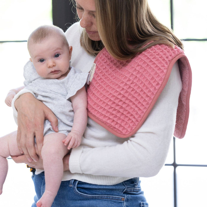 Reversible Bib + Burp Set Watermelon