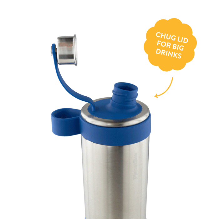 PlanetBox Glacier Chug Water Bottle