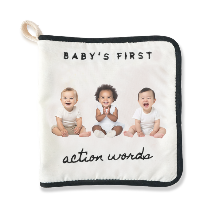 BABY'S FIRST ACTION WORDS // Soft book