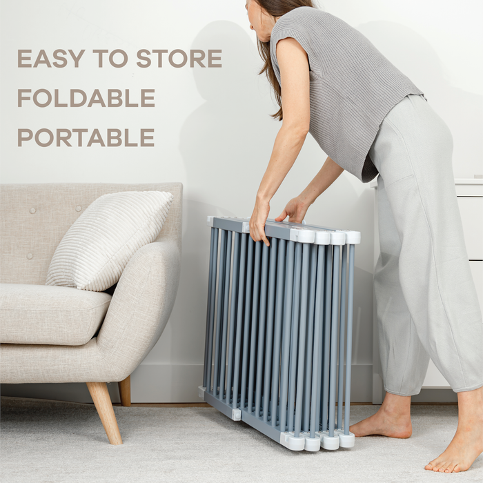 Baby Gate Playpen - Pine Wood Foldable Playpen by Comfy Cubs