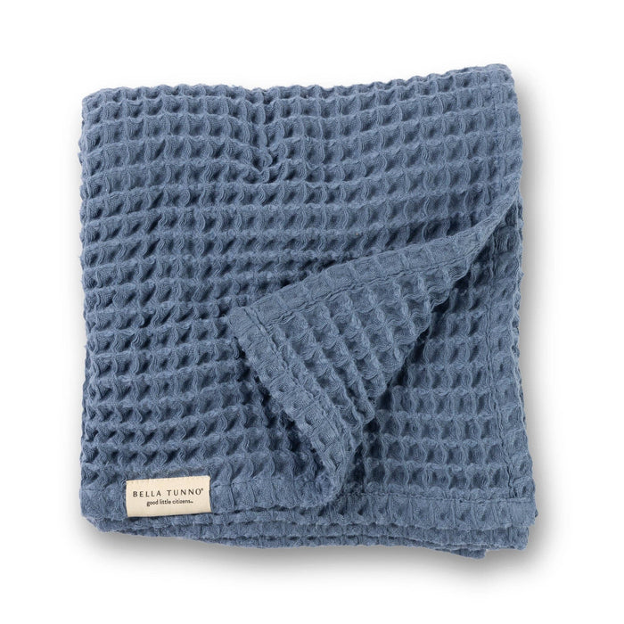Bella Tunno | Waffle Baby Blanket Rain