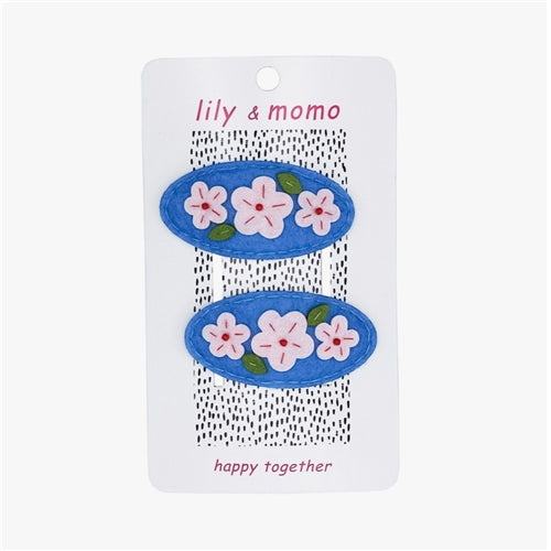 Lily and Momo Hair Clip 2pk