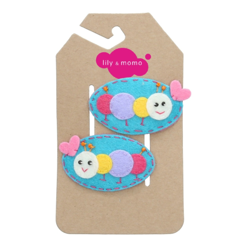 Lily and Momo Hair Clip 2pk