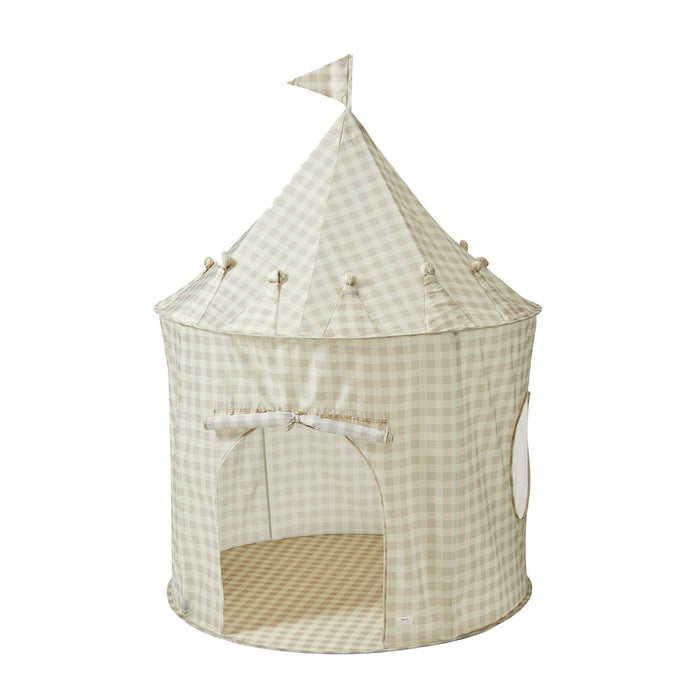 3 Sprouts Recycled Fabric Play Tent Castle - Prints