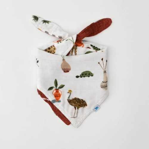 Little Unicorn Deluxe Muslin Reversible Bandana Bib