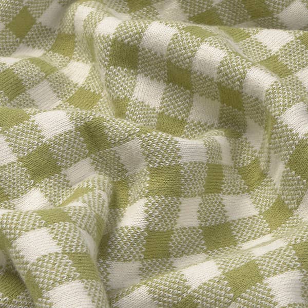 Lorena Canals Knitted Blanket - Vichy Matcha