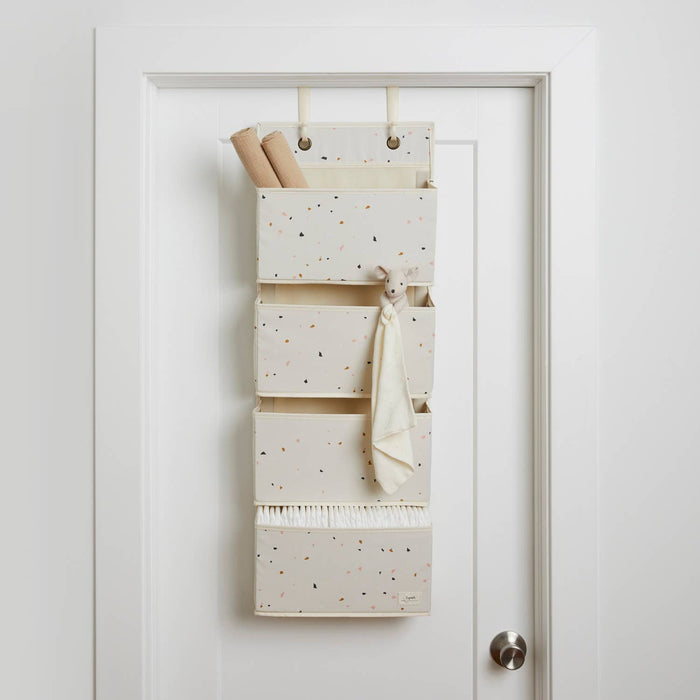 Recycled Fabric Over the Door Organizer for Nursery