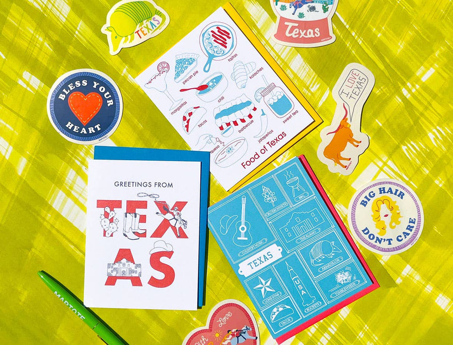 Maptote Texas Longhorn Sticker