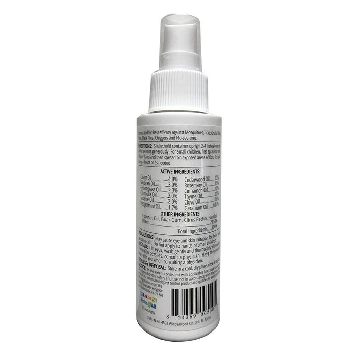 Natural Tick Repellent - 4oz