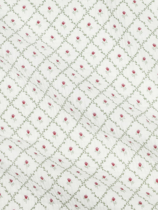 Muslin Swaddle Blanket - Hedge Floral