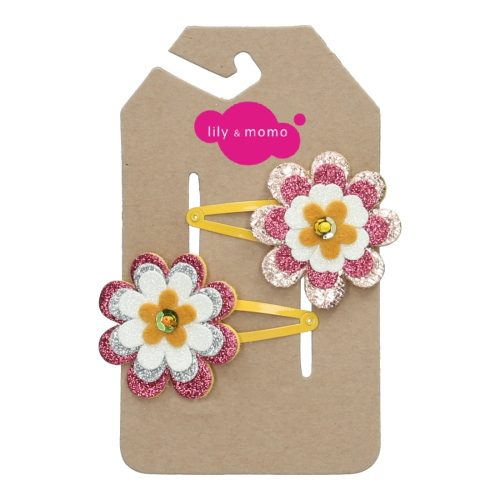 Lily and Momo Hair Clip 2pk