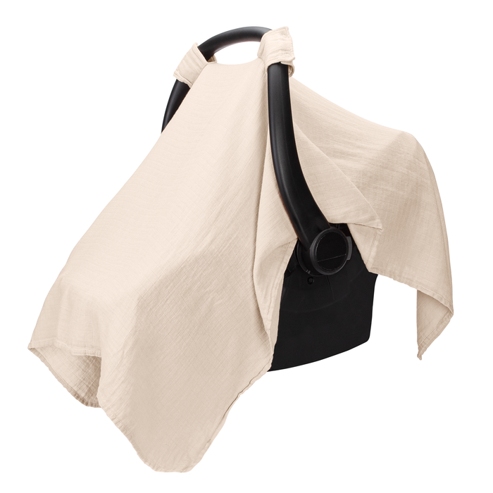 Baby Car Seat Cover, Large Car Seat Canopy by Comfy Cubs
