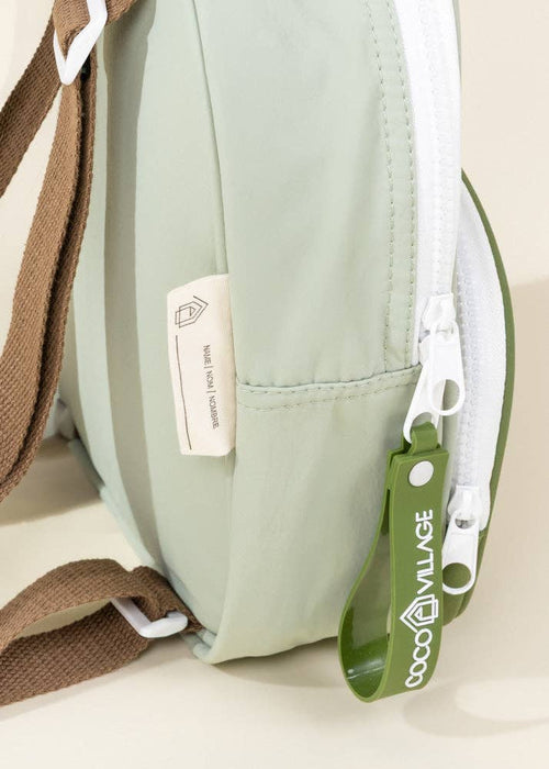 Coco Village Washable Nylon Small Backpack  - Earthbound