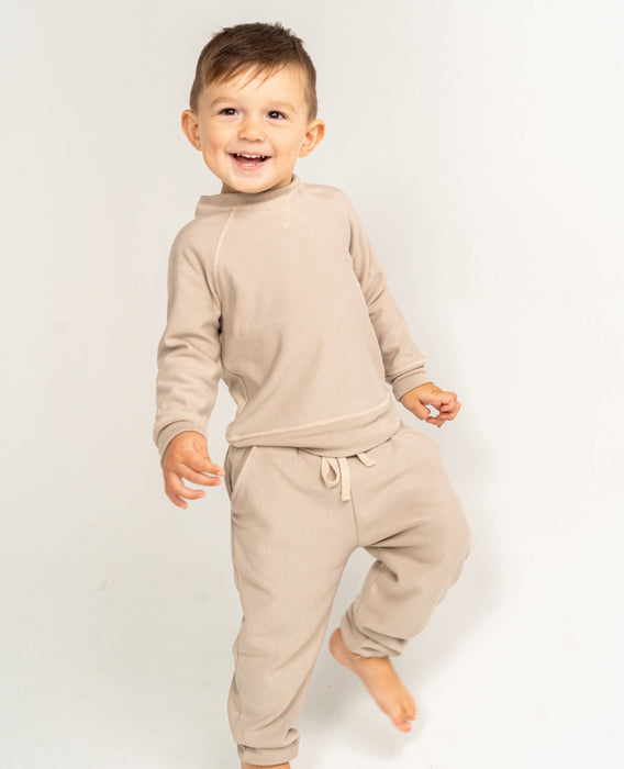 Bamboo Fleece Sweat Pants (Neutral Colors)