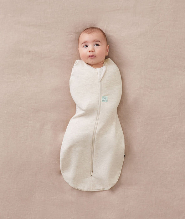 ergoPouch Cocoon Swaddle Bag 0.2 TOG: Oatmeal Marle