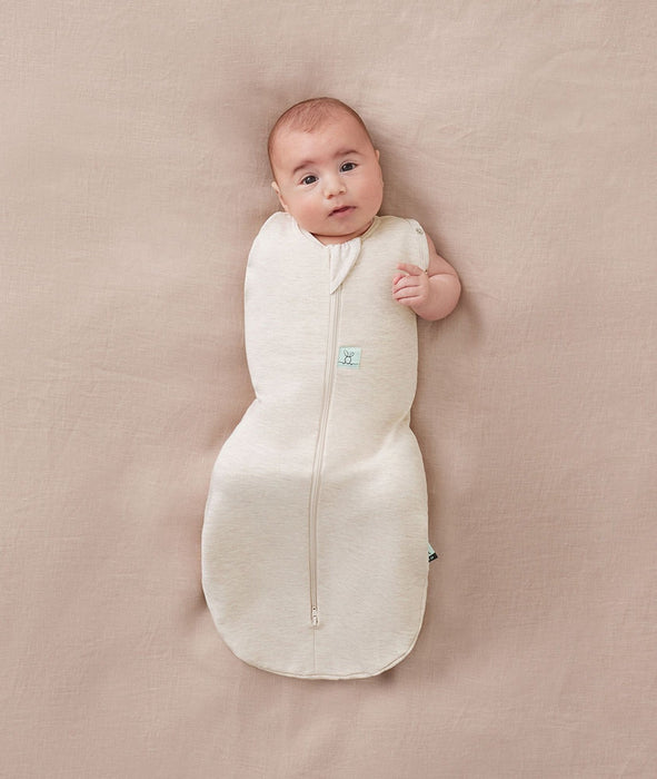 ergoPouch Cocoon Swaddle Bag 0.2 TOG: Oatmeal Marle