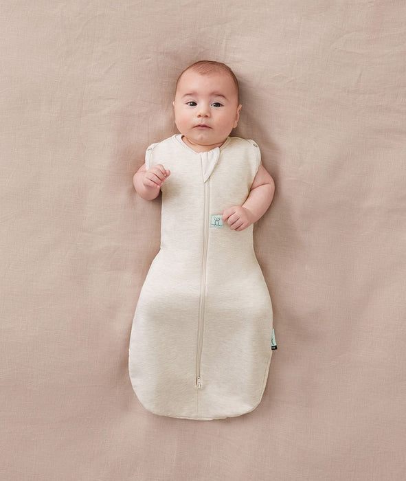ergoPouch Cocoon Swaddle Bag 0.2 TOG: Oatmeal Marle
