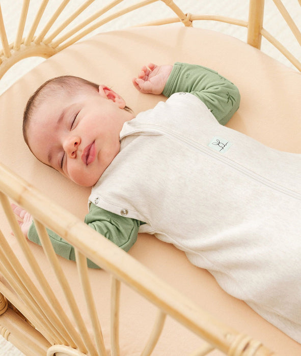 ergoPouch Cocoon Swaddle Bag 0.2 TOG: Oatmeal Marle