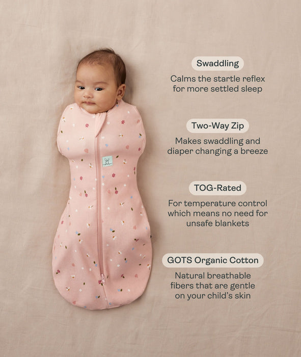 ergoPouch Cocoon Swaddle Bag 0.2 TOG: Petite Pretzel