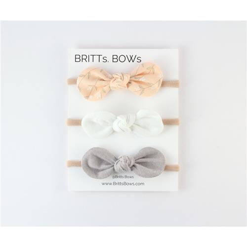 Britts Bows Round Knot Headbands 3-Pack