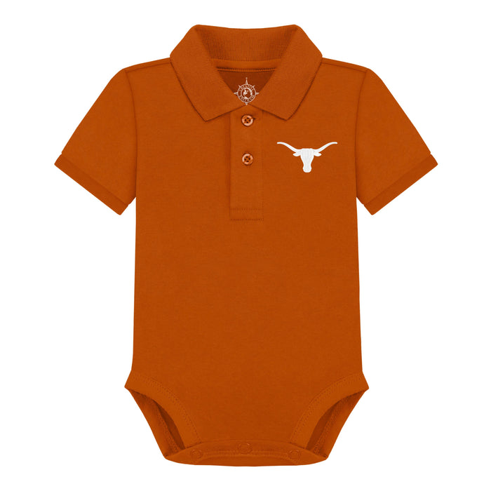 Texas Longhorns Infant Polo Bodysuit