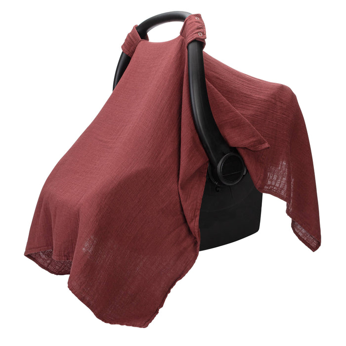 Baby Car Seat Cover, Large Car Seat Canopy by Comfy Cubs