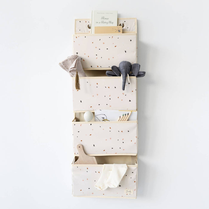 Recycled Fabric Over the Door Organizer for Nursery
