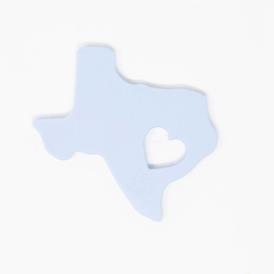 Three Hearts Modern Texas Silicone Teether