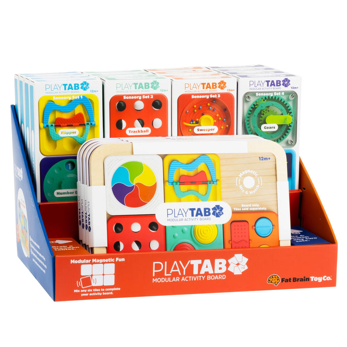 PlayTab POP Display (8 Boards, 16 Tile Packs and Demo)