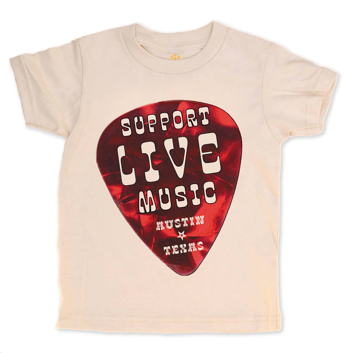 Support Live Music Austin, TX - Kids Organic Tee