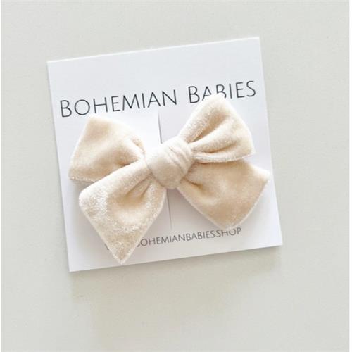 Bohemian Babies Velvet Bow